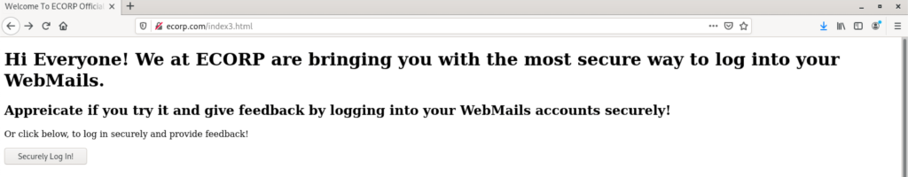 Popup Message
