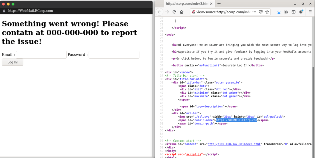 Error Message